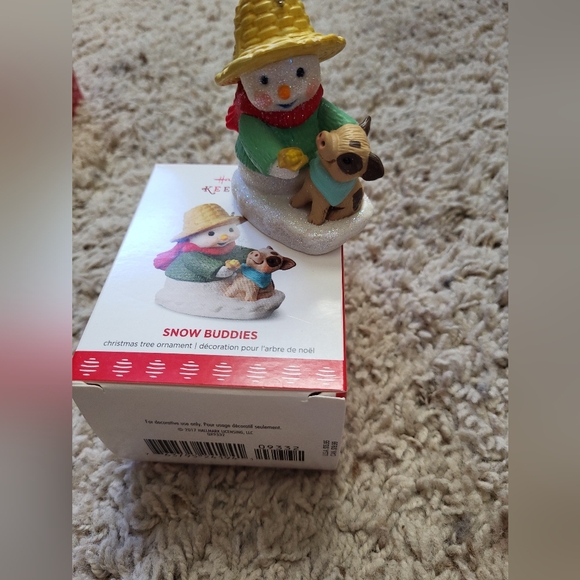 7) Hallmark Keepsake Original Snow Buddies Collection. In Original Boxes W/tags - Picture 4 of 10